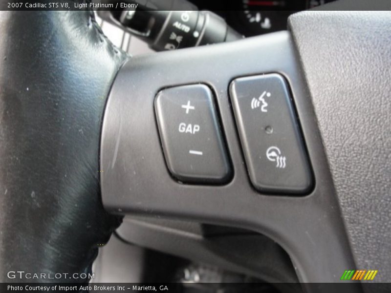 Light Platinum / Ebony 2007 Cadillac STS V8