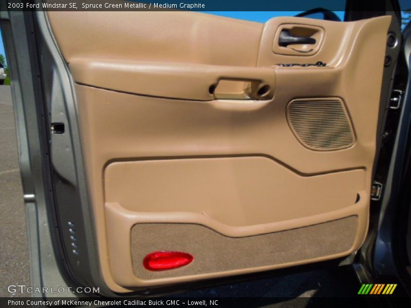 Spruce Green Metallic / Medium Graphite 2003 Ford Windstar SE