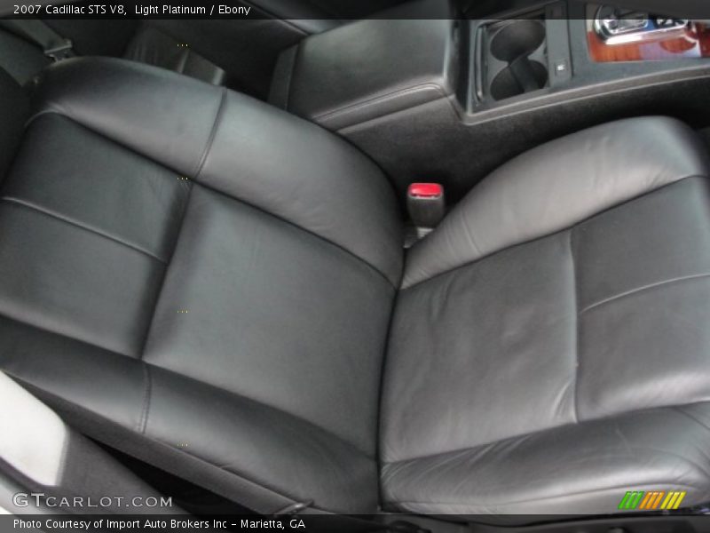 Light Platinum / Ebony 2007 Cadillac STS V8