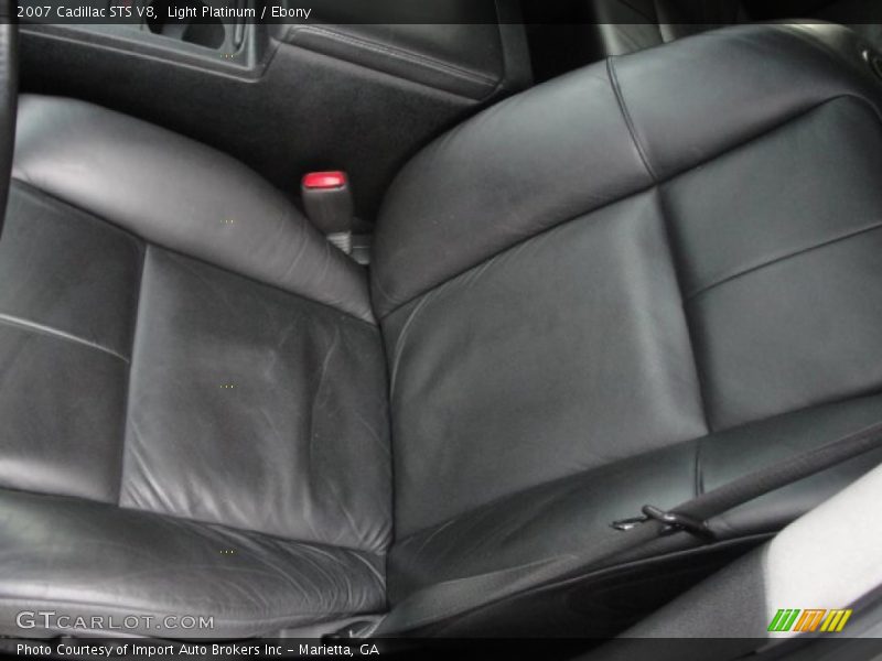 Light Platinum / Ebony 2007 Cadillac STS V8