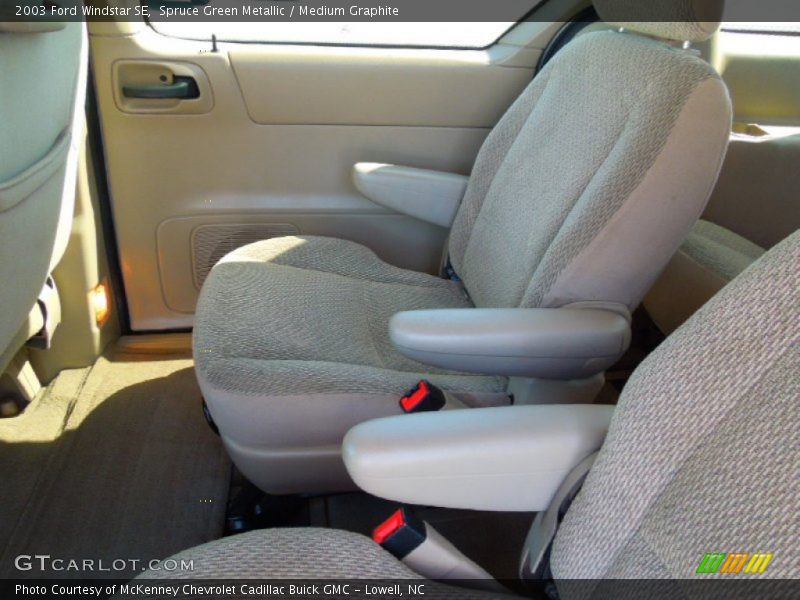 Spruce Green Metallic / Medium Graphite 2003 Ford Windstar SE