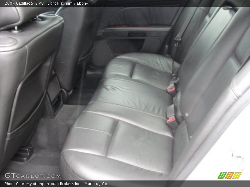 Light Platinum / Ebony 2007 Cadillac STS V8