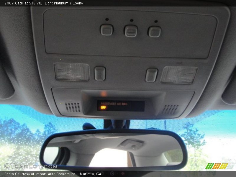 Light Platinum / Ebony 2007 Cadillac STS V8