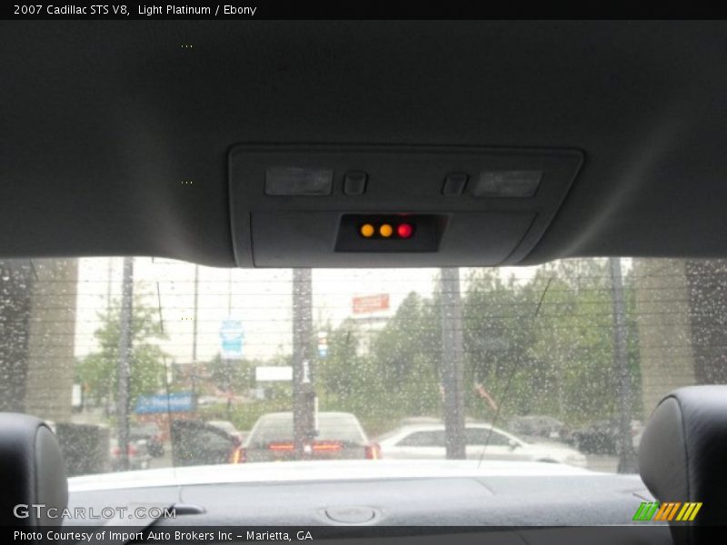 Light Platinum / Ebony 2007 Cadillac STS V8