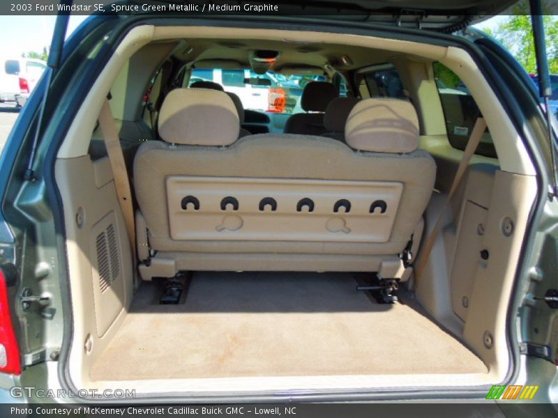 Spruce Green Metallic / Medium Graphite 2003 Ford Windstar SE