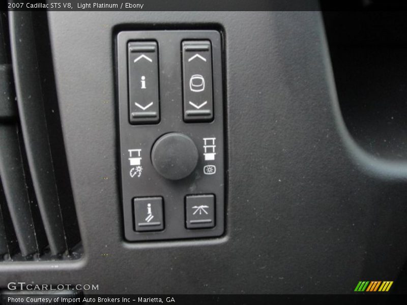 Light Platinum / Ebony 2007 Cadillac STS V8