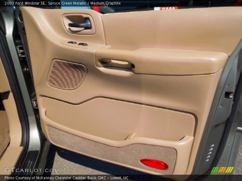 Spruce Green Metallic / Medium Graphite 2003 Ford Windstar SE