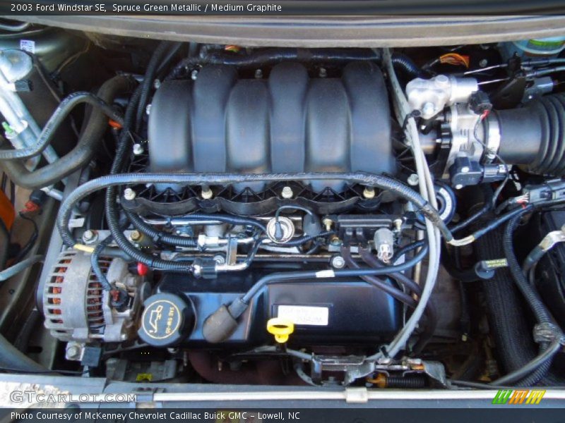 Spruce Green Metallic / Medium Graphite 2003 Ford Windstar SE
