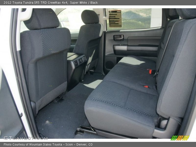 Super White / Black 2012 Toyota Tundra SR5 TRD CrewMax 4x4