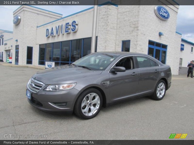 Sterling Grey / Charcoal Black 2011 Ford Taurus SEL
