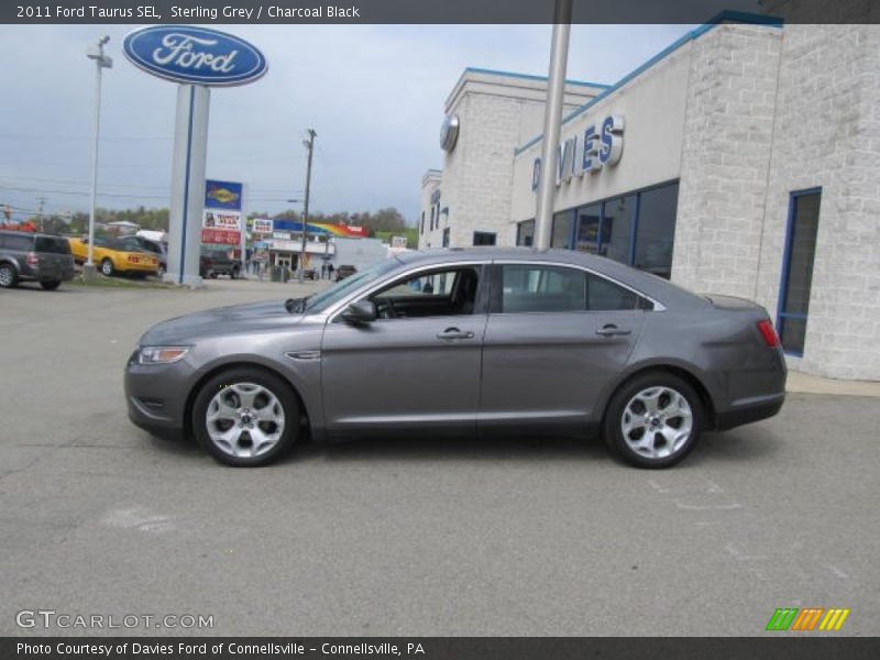 Sterling Grey / Charcoal Black 2011 Ford Taurus SEL