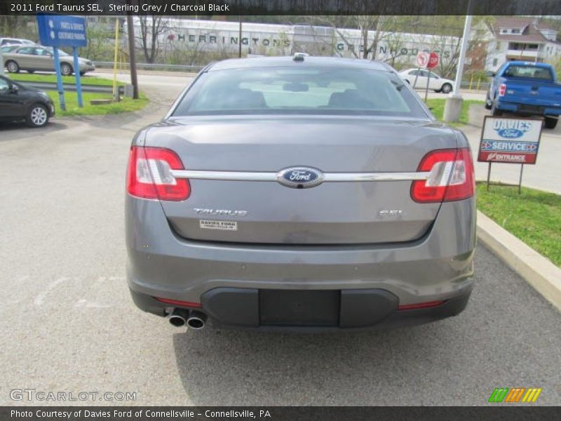 Sterling Grey / Charcoal Black 2011 Ford Taurus SEL