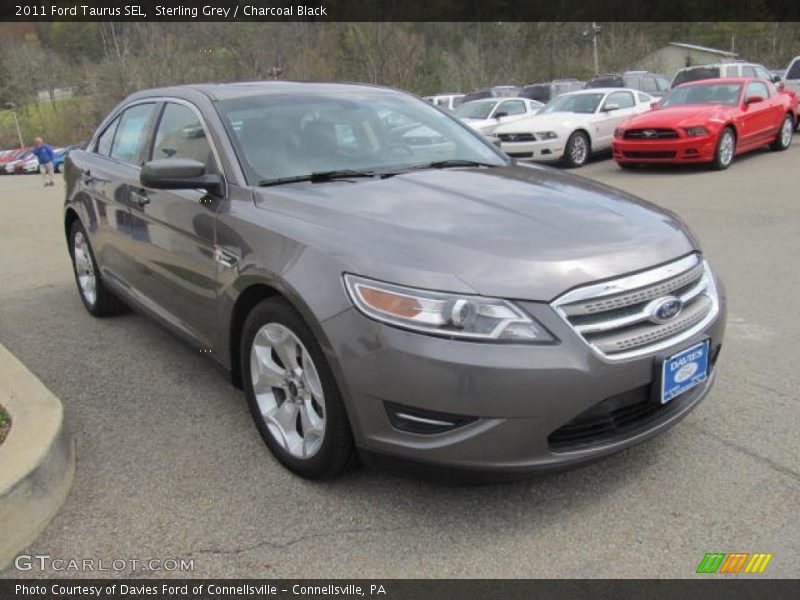 Sterling Grey / Charcoal Black 2011 Ford Taurus SEL