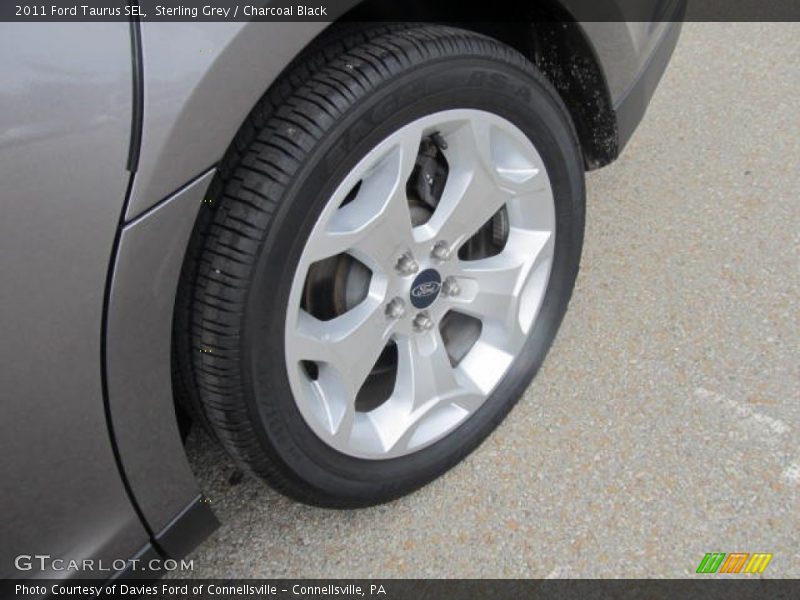 Sterling Grey / Charcoal Black 2011 Ford Taurus SEL