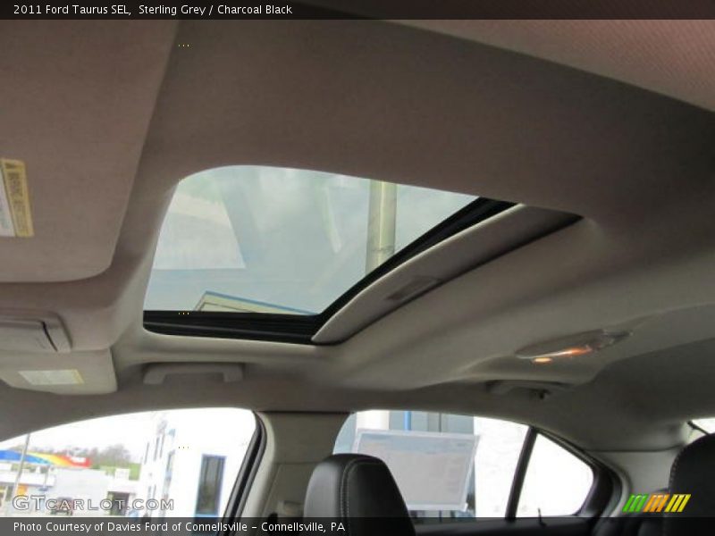 Sterling Grey / Charcoal Black 2011 Ford Taurus SEL
