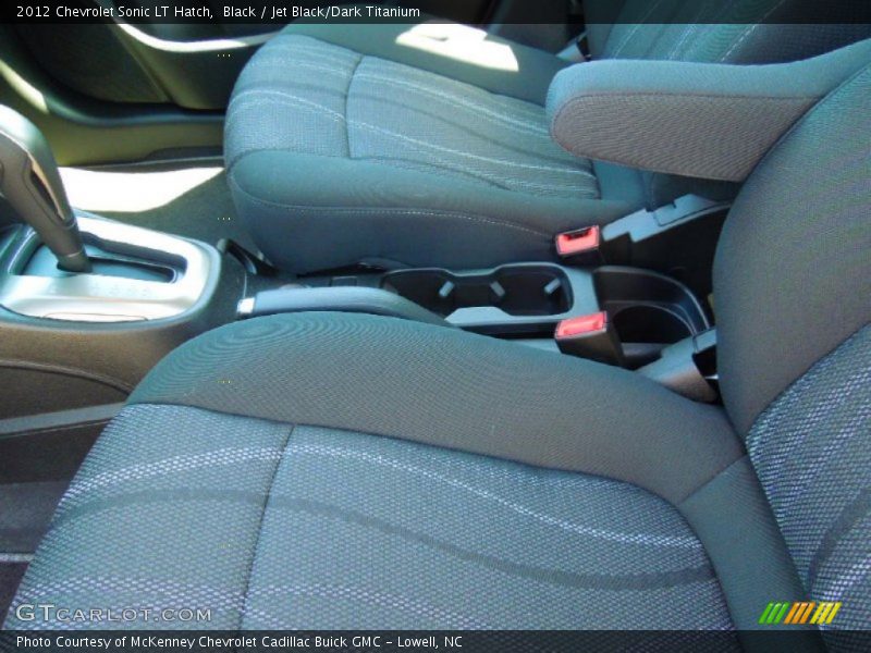 Black / Jet Black/Dark Titanium 2012 Chevrolet Sonic LT Hatch