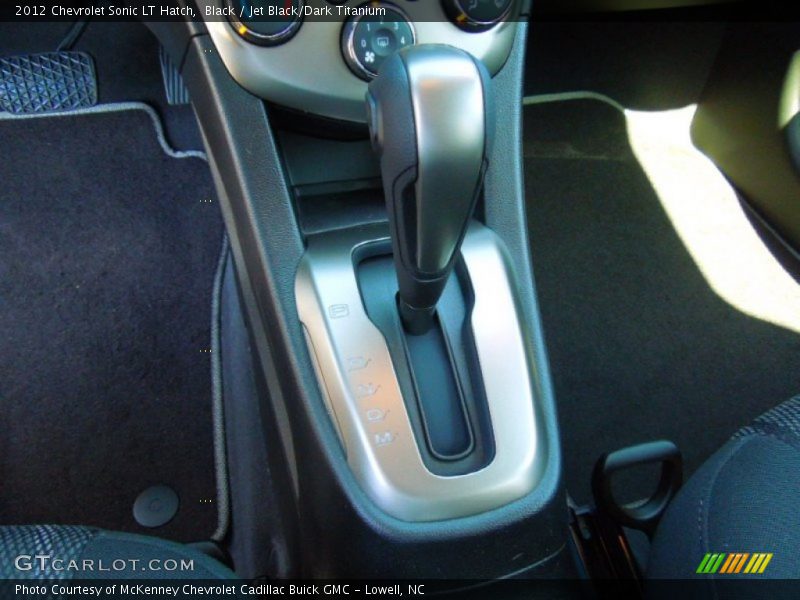 Black / Jet Black/Dark Titanium 2012 Chevrolet Sonic LT Hatch
