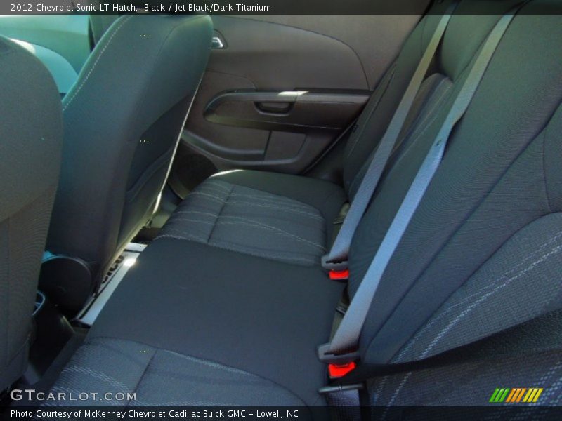 Black / Jet Black/Dark Titanium 2012 Chevrolet Sonic LT Hatch