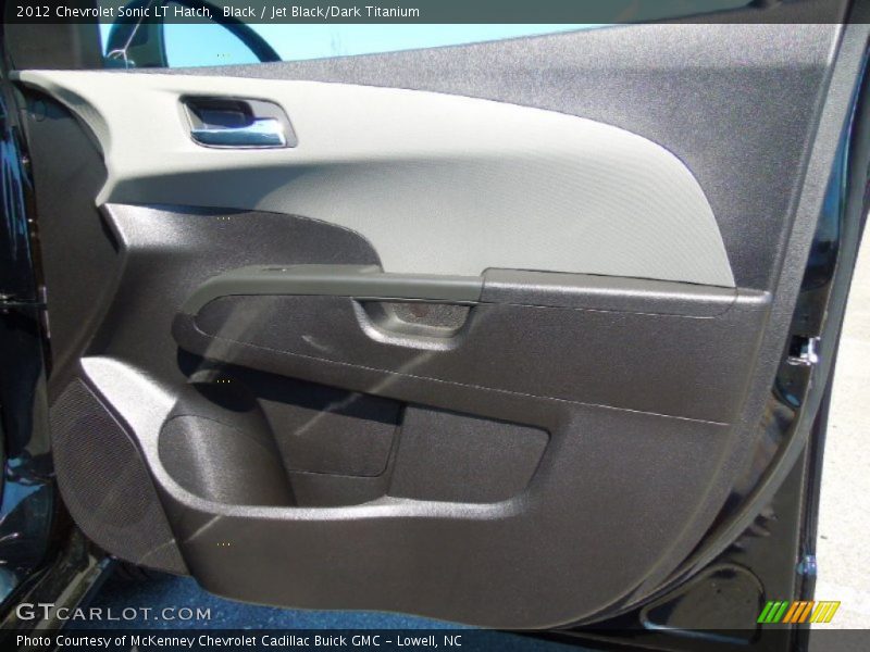 Black / Jet Black/Dark Titanium 2012 Chevrolet Sonic LT Hatch