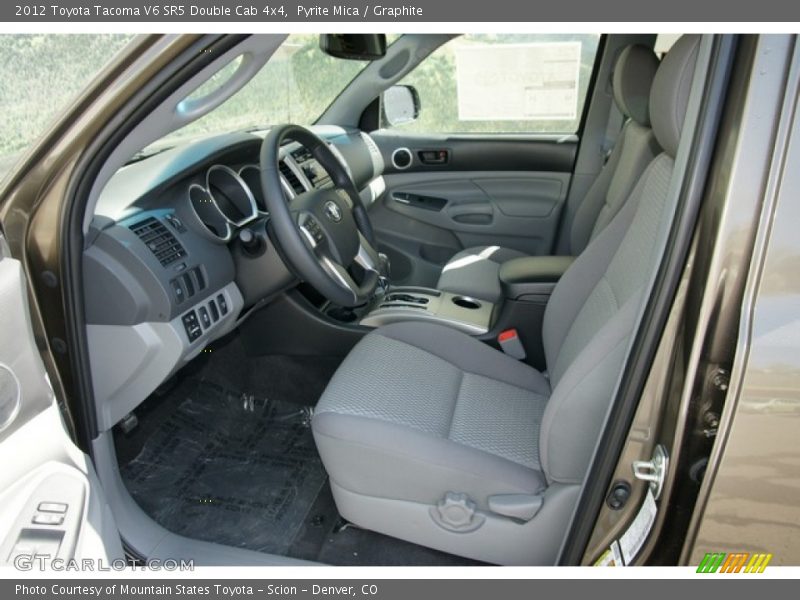 Pyrite Mica / Graphite 2012 Toyota Tacoma V6 SR5 Double Cab 4x4