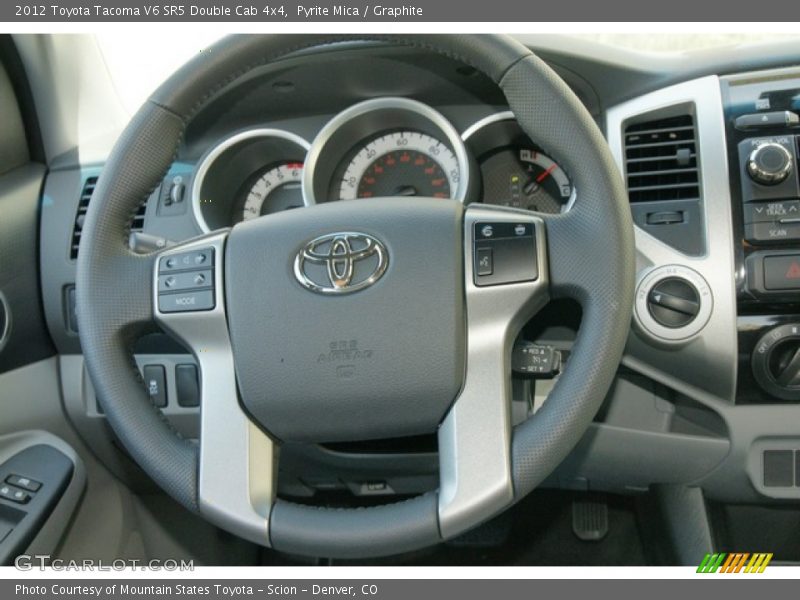 Pyrite Mica / Graphite 2012 Toyota Tacoma V6 SR5 Double Cab 4x4