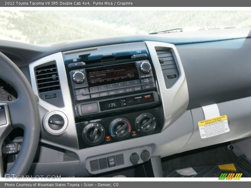Pyrite Mica / Graphite 2012 Toyota Tacoma V6 SR5 Double Cab 4x4