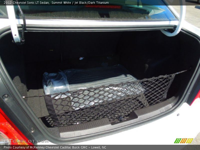 Summit White / Jet Black/Dark Titanium 2012 Chevrolet Sonic LT Sedan