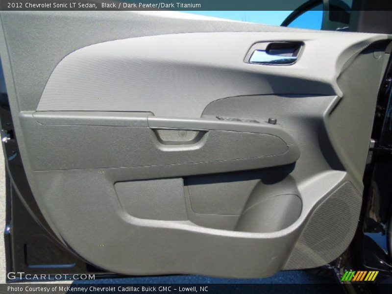 Black / Dark Pewter/Dark Titanium 2012 Chevrolet Sonic LT Sedan