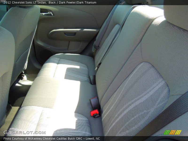 Black / Dark Pewter/Dark Titanium 2012 Chevrolet Sonic LT Sedan