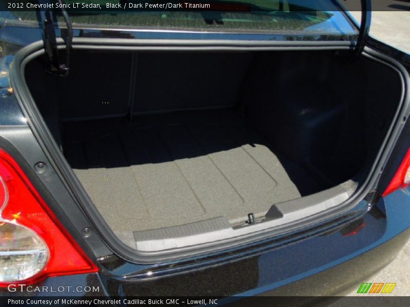 Black / Dark Pewter/Dark Titanium 2012 Chevrolet Sonic LT Sedan