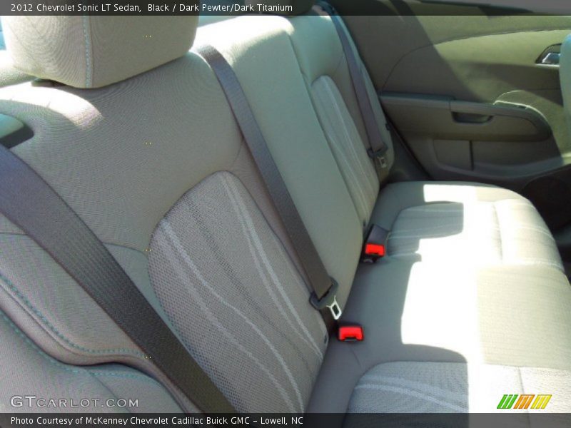 Black / Dark Pewter/Dark Titanium 2012 Chevrolet Sonic LT Sedan