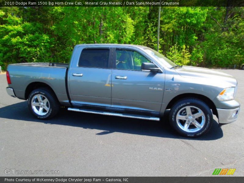 Mineral Gray Metallic / Dark Slate/Medium Graystone 2010 Dodge Ram 1500 Big Horn Crew Cab