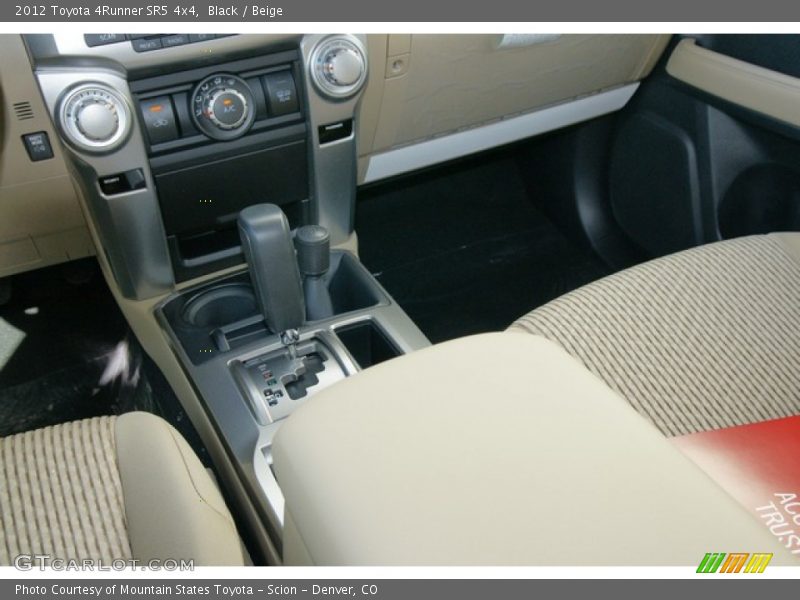 Black / Beige 2012 Toyota 4Runner SR5 4x4