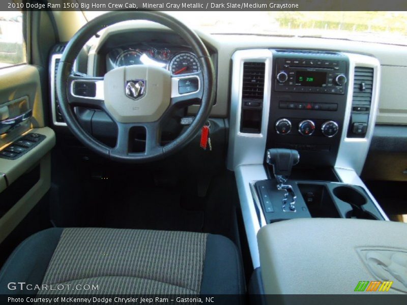 Mineral Gray Metallic / Dark Slate/Medium Graystone 2010 Dodge Ram 1500 Big Horn Crew Cab