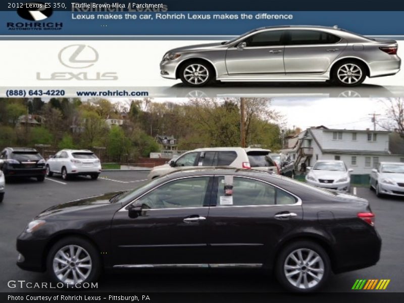 Truffle Brown Mica / Parchment 2012 Lexus ES 350
