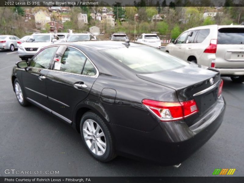 Truffle Brown Mica / Parchment 2012 Lexus ES 350