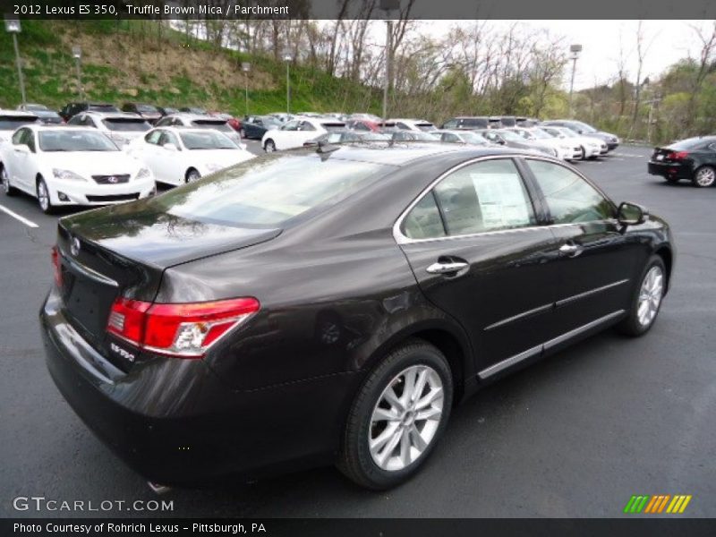 Truffle Brown Mica / Parchment 2012 Lexus ES 350