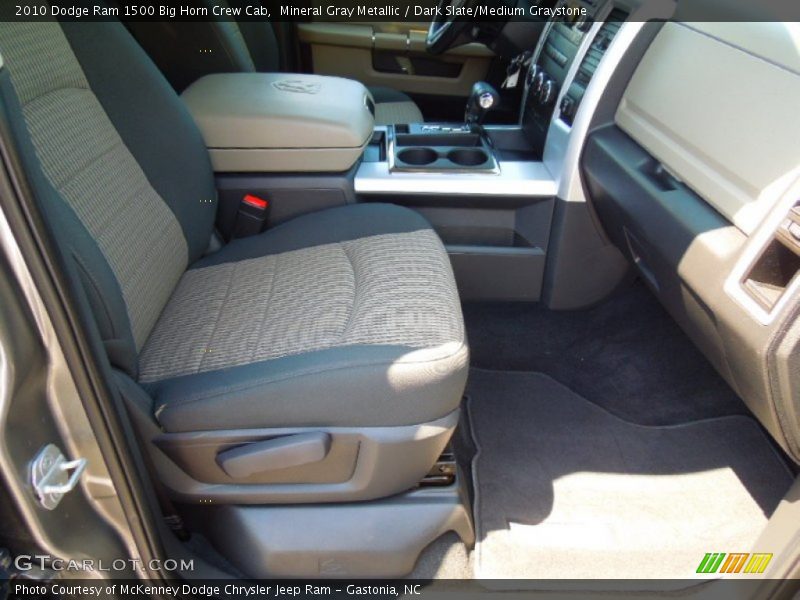 Mineral Gray Metallic / Dark Slate/Medium Graystone 2010 Dodge Ram 1500 Big Horn Crew Cab