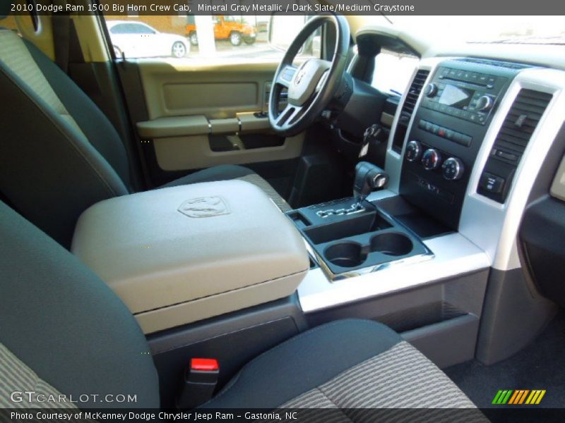 Mineral Gray Metallic / Dark Slate/Medium Graystone 2010 Dodge Ram 1500 Big Horn Crew Cab
