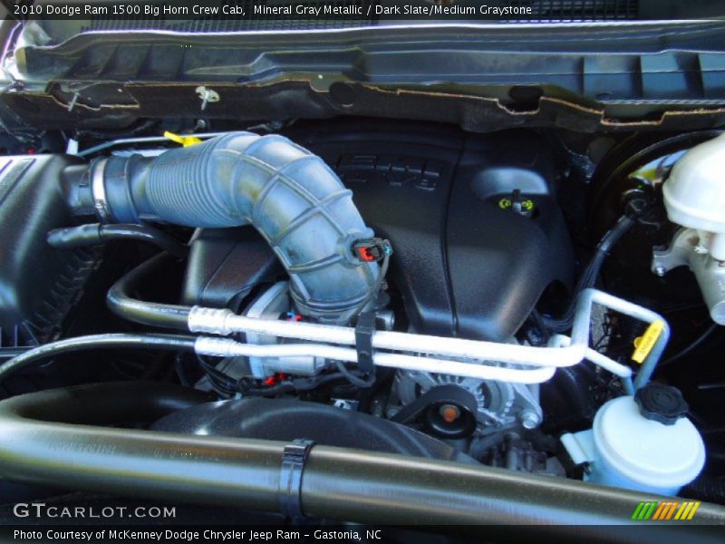 Mineral Gray Metallic / Dark Slate/Medium Graystone 2010 Dodge Ram 1500 Big Horn Crew Cab