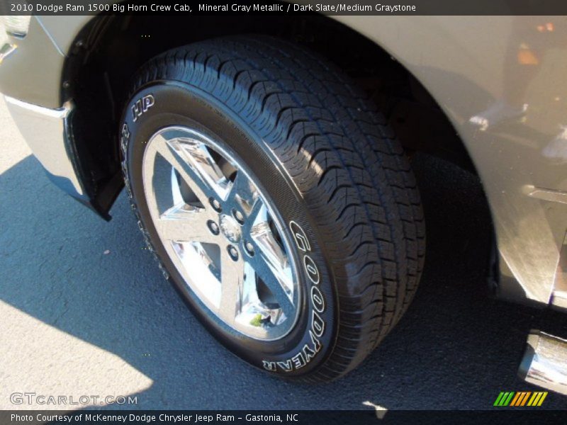 Mineral Gray Metallic / Dark Slate/Medium Graystone 2010 Dodge Ram 1500 Big Horn Crew Cab