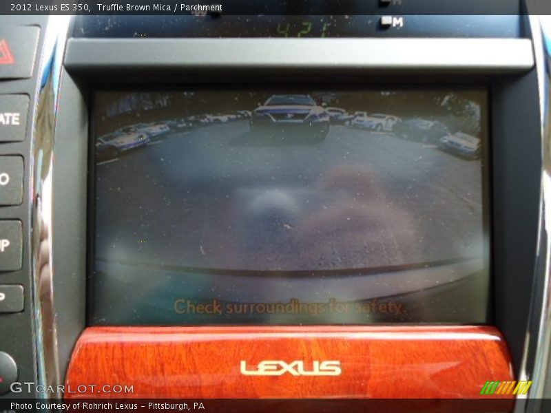 Truffle Brown Mica / Parchment 2012 Lexus ES 350