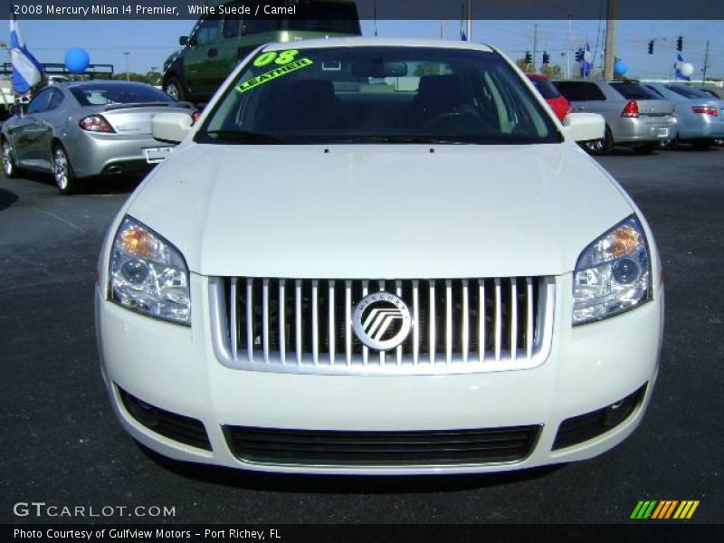 White Suede / Camel 2008 Mercury Milan I4 Premier