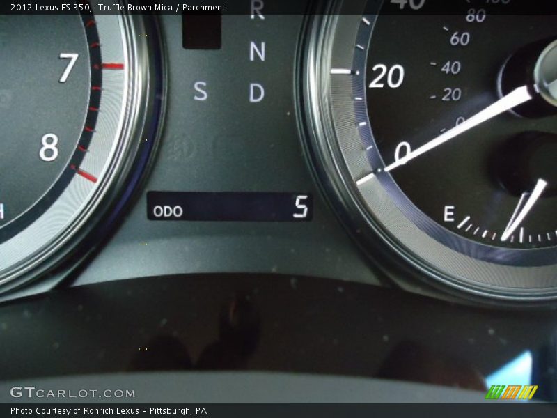 Truffle Brown Mica / Parchment 2012 Lexus ES 350