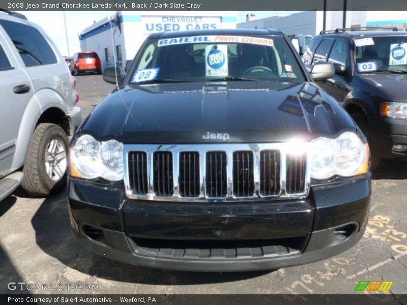 Black / Dark Slate Gray 2008 Jeep Grand Cherokee Laredo 4x4
