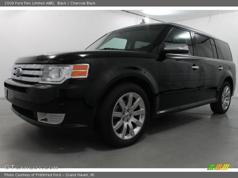 Black / Charcoal Black 2009 Ford Flex Limited AWD