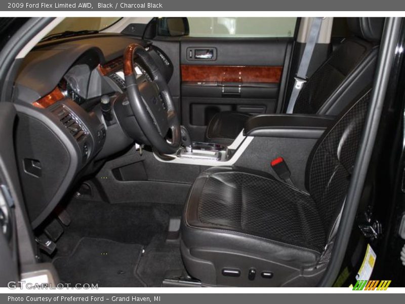 Black / Charcoal Black 2009 Ford Flex Limited AWD
