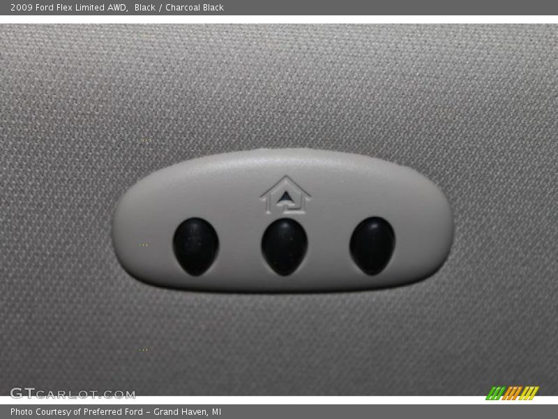 Black / Charcoal Black 2009 Ford Flex Limited AWD