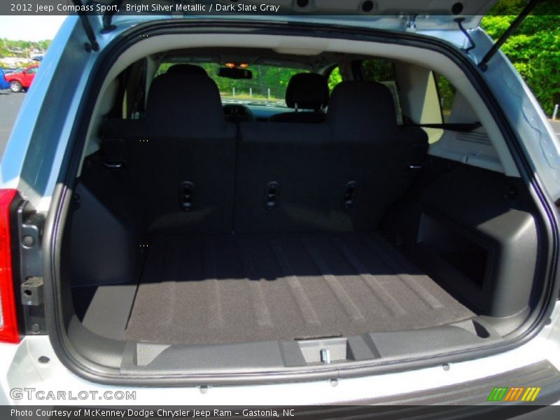 Bright Silver Metallic / Dark Slate Gray 2012 Jeep Compass Sport