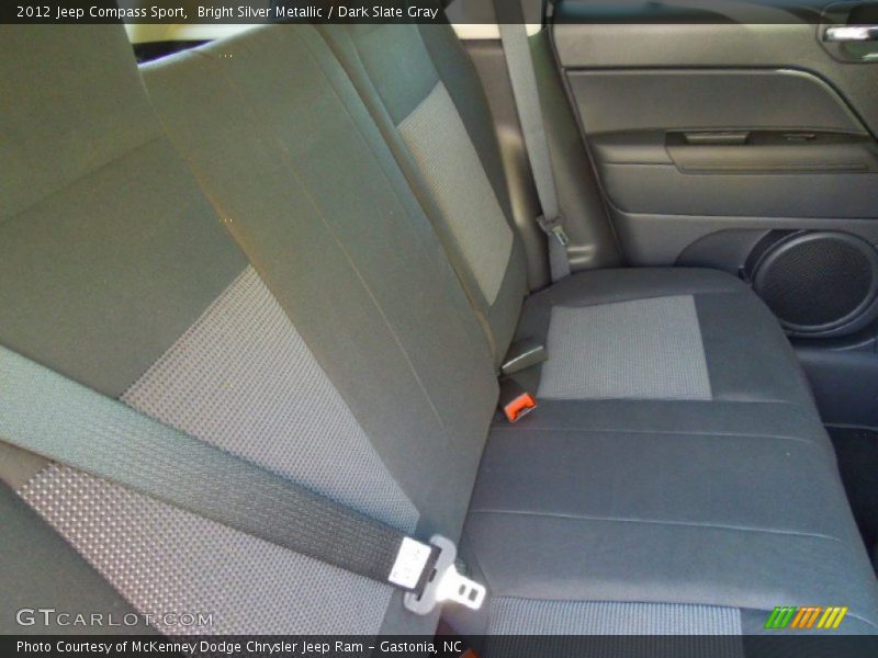 Bright Silver Metallic / Dark Slate Gray 2012 Jeep Compass Sport